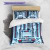 Custom Name Martini Racing Bedding,Quilt Set Quilt Cover Pillowcase Home Birthday Gift(1 * duvet cover + 2 * pillowcase, without core) -HE78