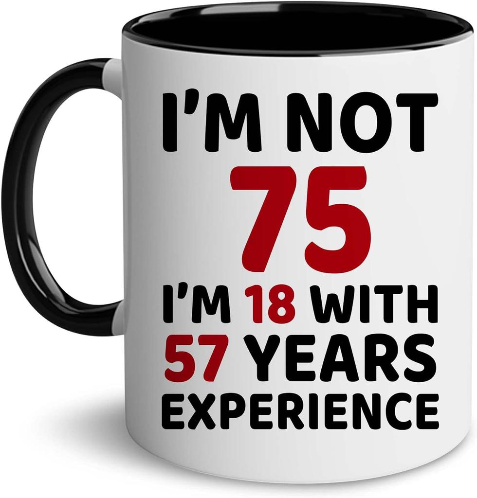 Birthday Birthday Ceramic Coffee Mark Cup 18 Years Old Tea Cup 40 Years Old 60 Years Old 80 Years Old Gift New 50