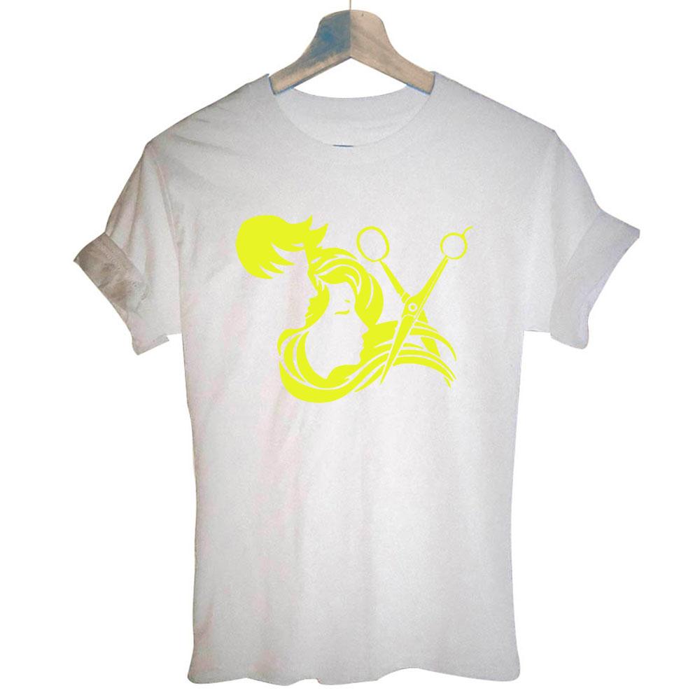 Funny Barber Weapon Scissors T Shirt Hairdresser Barber Hair Stylist Definition Hip Hop Harajuku T-shirt Women Clothing