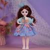 30cm Princess Doll Gift Set with Replaceable Clothes and Play House