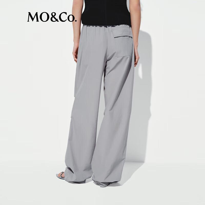 MO&Co. Outdoor Style Drawstring Parachute Pants