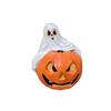 Spooky Pumpkin Halloween Ghost Statue Creative Holding Pumpkin Ghost  Halloween