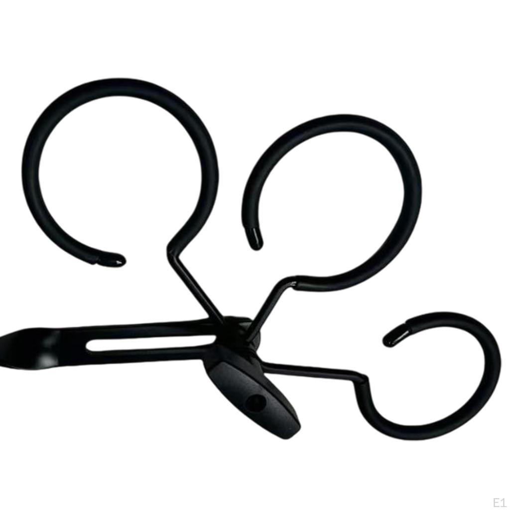 French Horn Mutes Clamp, Adjustable Mute Trumpet Stand, Holder for 4 Trombone