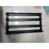 Guitar Pedal Board Aluminum Alloy Effect Pedalboard Compartment Storage Power Cord Portable Easy Assemble Pedal Board for Guitar