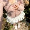 Kawaii Lolita Rok Shorts Vrouwen Zomer Ruches Patchwork Gelaagd Hoge Taille Schattig Balletcore Minirok Tutu Onderrok