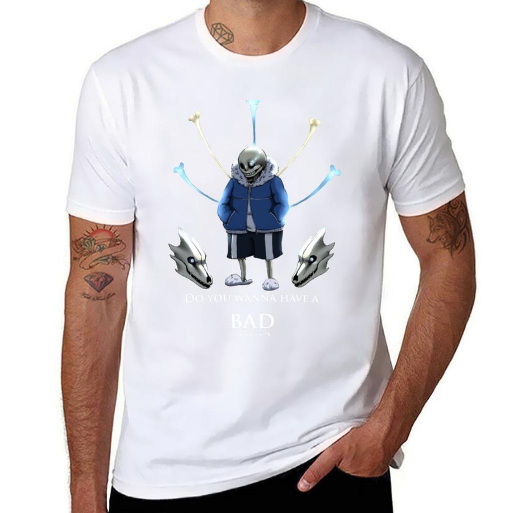 Sans A Bad Time TShirt Ultra Soft Breathable Tee Top