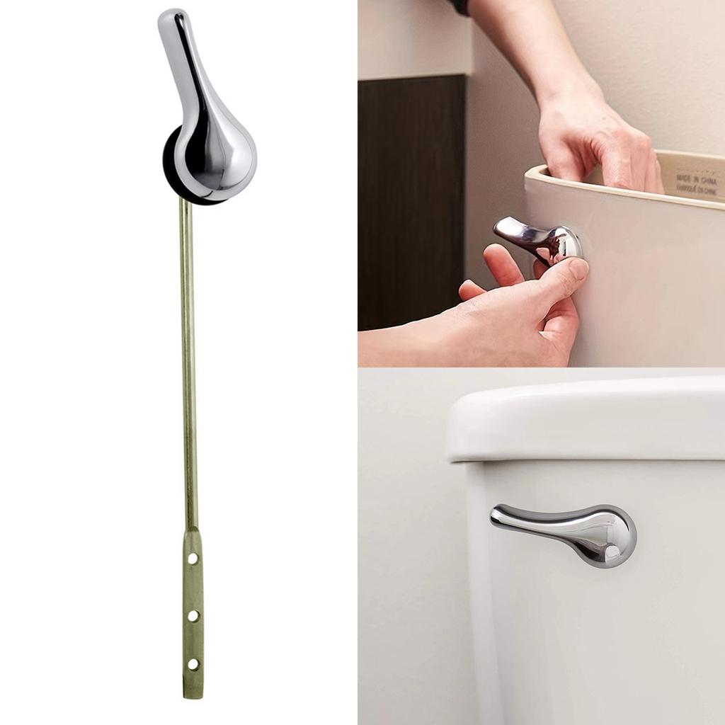 Uniwersalna Dźwignia Spłuczki do Toalety Wymiana Długość Ramienia 8 cali Ulepszenia Uchwytu Spłuczki do Toalety dla Toalet z Montażem Przednim