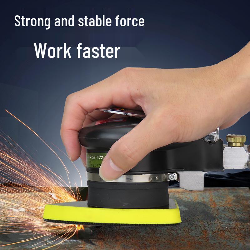 Triangular Pneumatic Sander 70x100mm - Sandpaper, Grinding, Polishing Machine for Metal and Stone