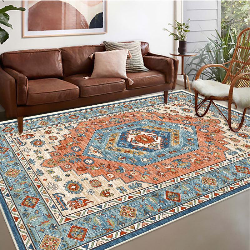 Nordic Retro Persian Ethnic Style Living Room Carpet and Floor Mat