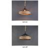 Hemp Rope Lights Modern Hanging Handmade Chandeliers Retro Home Decoration Indoor Light Vintage Rope Pendant Lights