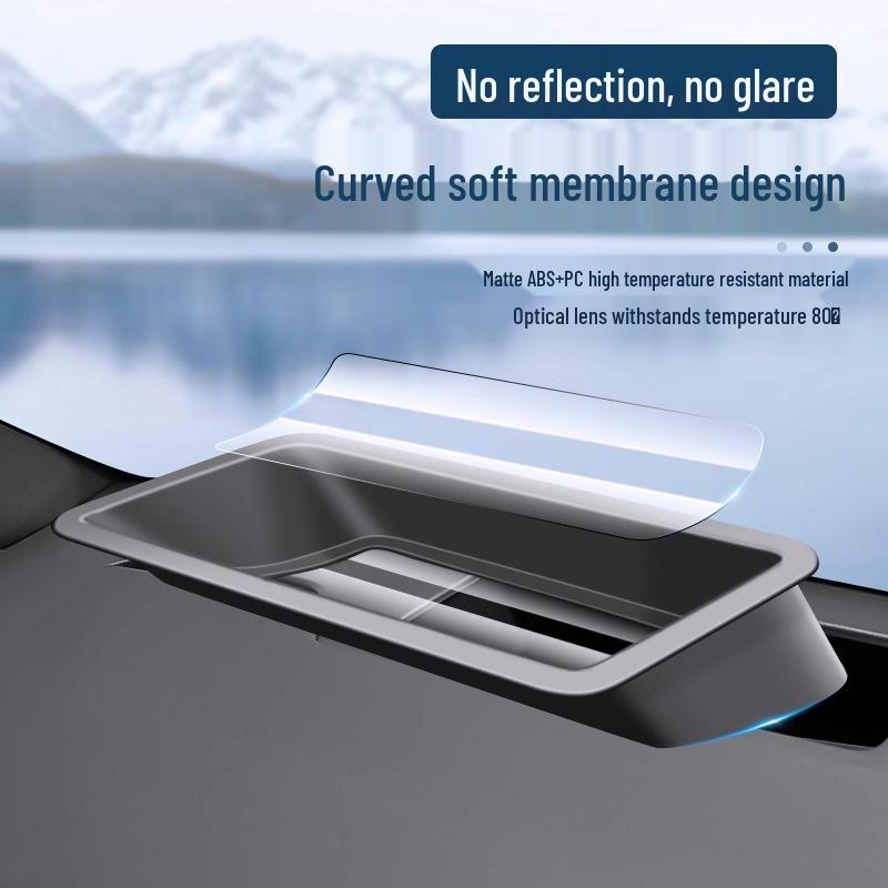 Leapmotor C11 HUD Protective Cover for Dashboard Dust Protection and Interior Modification