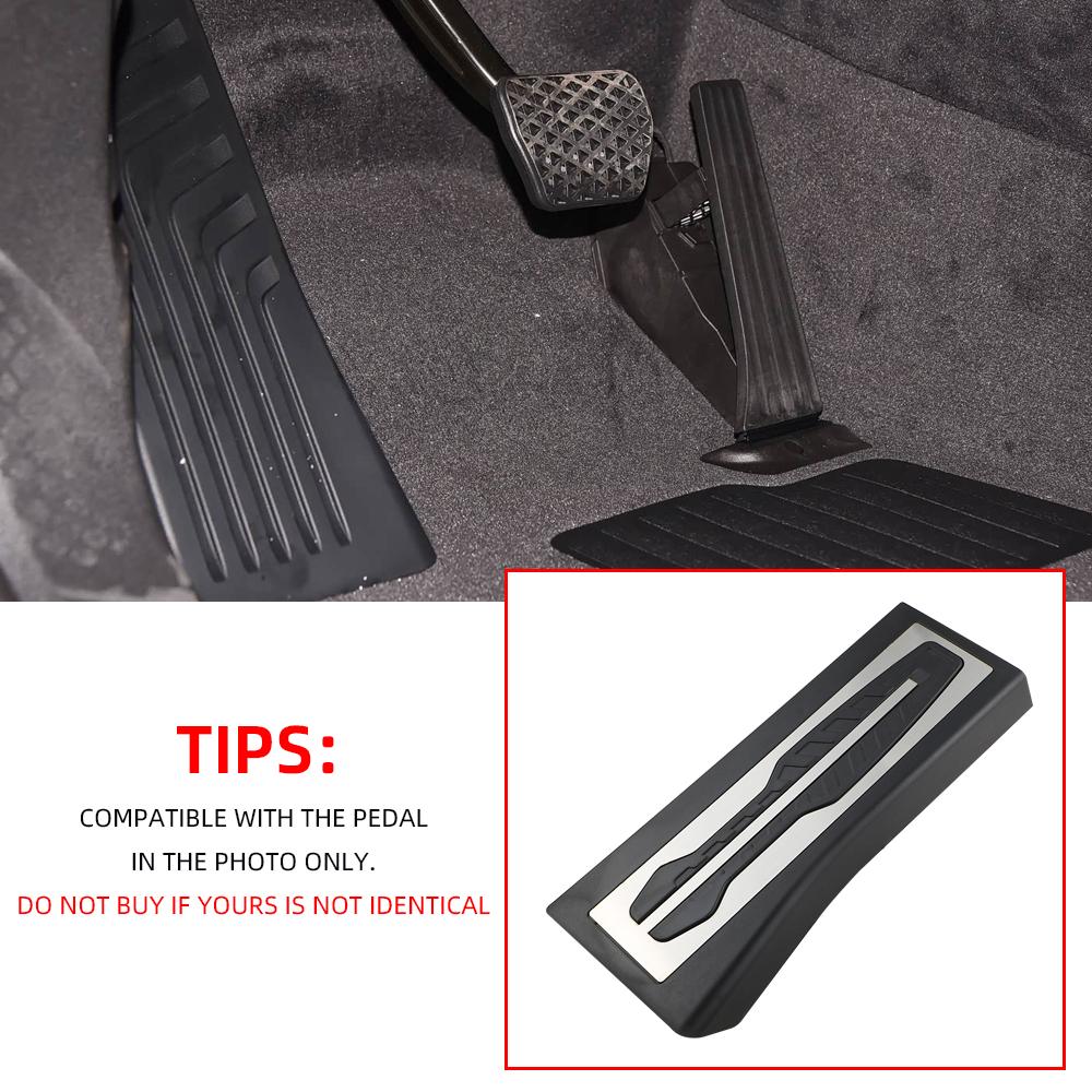 Car Pedal Cover for BMW X5 G05 X5M X7 G07 2019-2025 LHD Accelerator Gas Brake Foot Rest Pedals Stainless Steel Pad Accessories