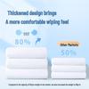 Ultra-Thick Disposable Bath Towel for Travel - Quick-Drying, Absorbent, Lint-Free Shower Towel