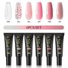 PHOENIXY Poly Nail Gel na prodloužení nehtů Rychlý stavební gel na prsty s 37 barvami Poly Nail Gel na prodloužení a akrylový gelový lak na nail Art