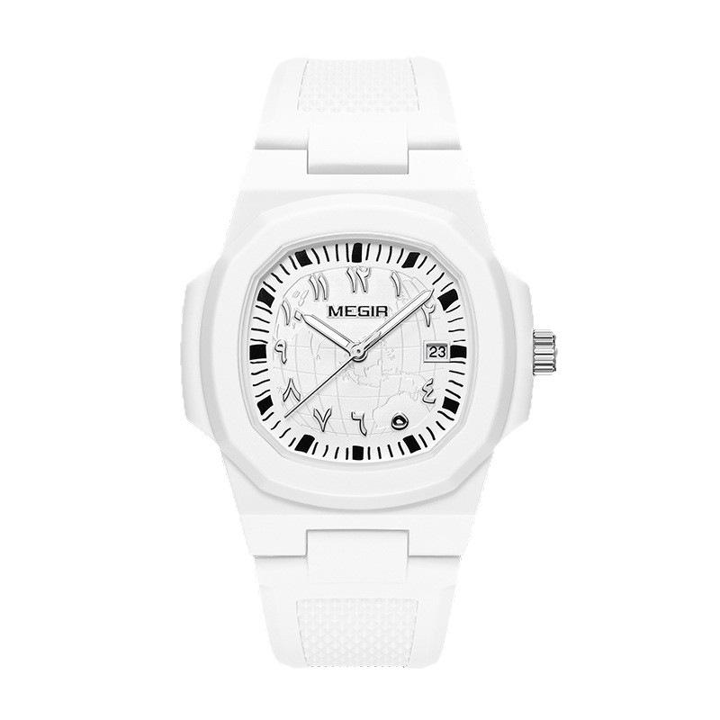 Parrot Six Waterproof Fashion Versatile Student Sports Pointer Silicone Watch