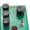 Portable Guitar Overdrive Booster Pedal with True Bypass Switching Guitar Booster Effect Pedal for Live Professional