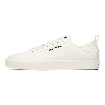 Lifestyle Series Non-Slip Wear-Resistant Low-Top Casual Canvas Shoes Men Sneakers Ivory-White 112038661-2