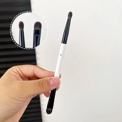 E6 Dual-Ended Eyeshadow Makeup Brush Synthetic Hair Eye Shadow and Smudge Cosmetic Brushes