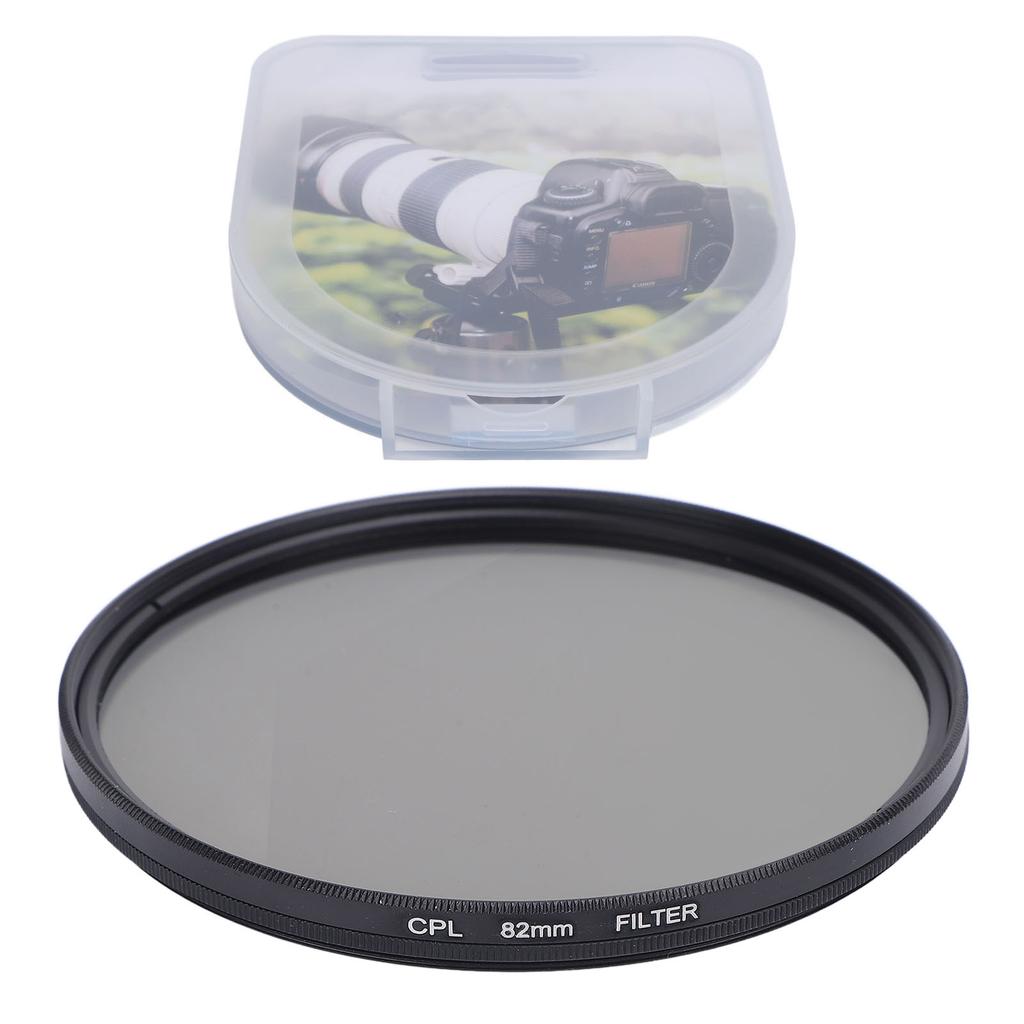 CPL Circular Polarizer Multi Layer Coating Optical Glass Neutral Density Camera Lens Filter 82mm