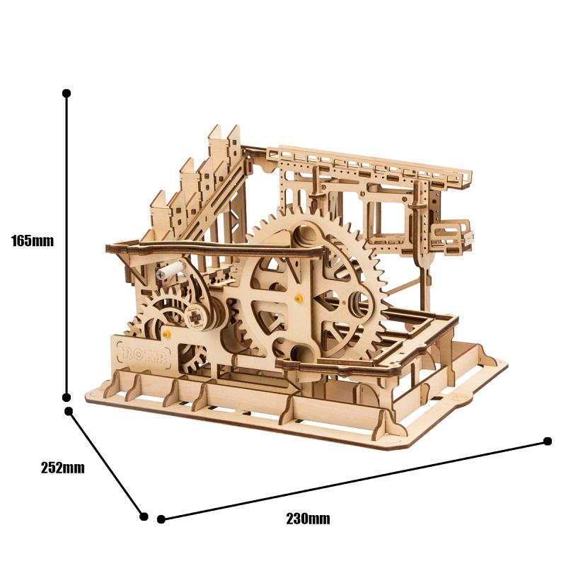Robotime Rokr DIY Marble Run LG502 Marble Squad Wood Model Kit Toys Games 3D Puzzle USA Drop Shipping