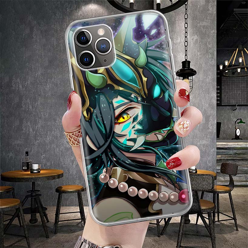 

Xiao Genshin Impact Phone Case For Apple iPhone 17 Air 16 15 Plus 14 + 13 Mini 12 11 Pro Max 7 8 SE 16Max Soft Shell Cover Coque iPhone 17 Pro