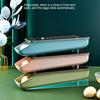 Automatic Rolling Egg Storage Box Slant Design Plastic Kitchen Containers Egg Tray for Home