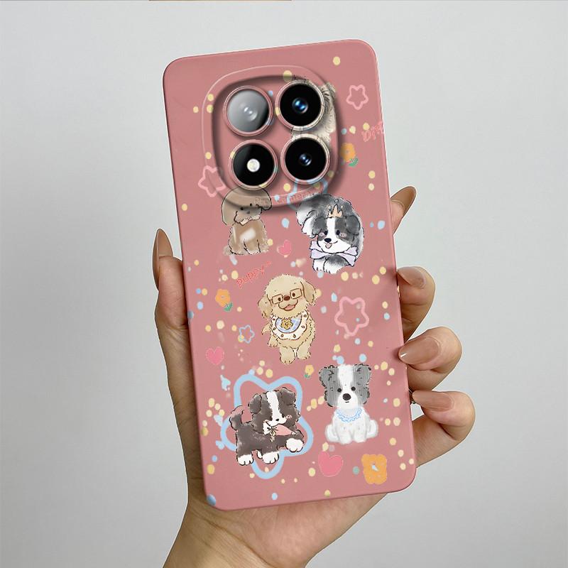 Für Redmi Note 14 Pro Plus 5G Hülle Note14 Pro+ 5G Weiche Silikon Handyhülle Süß Bemalte Modische Cartoon-Bedruckte Rückseite