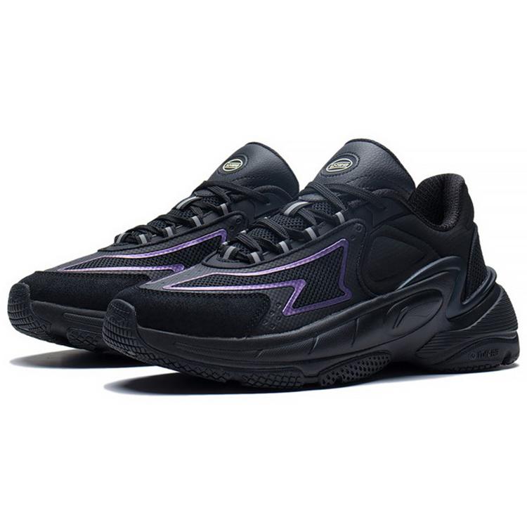 Li Ning Casual Shoes Women's Low top Black AGCS266-1