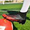 New Spring and Summer High-top Socks Football Shoes Fashion Long Nail Sneakers Hard-soled Nail Shoes Men's and Women's Sports Shoes