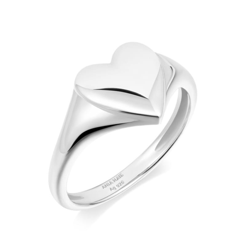 

ANIA HAIE Heart Signal 925 Silver Ring R057-02H No. 18