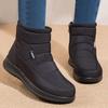 Neue Damenstiefel Wasserdichte Schneestiefel für Winterschuhe Damen Reißverschluss Stiefeletten Winter Botas Femininas Warm halten Botines Damen