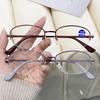 New HD Reading Presbyopia Glasses Business Elegant Half Frame Glasses Anti Blue Presbyopia Glasses Women's Hyperopia Glasses