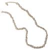 Freshwater Baroque Pearl Necklace Female Alien Growth Pattern Thread Small Granules Irregular Oval Pearl Clavicle Chain