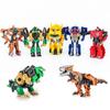 Children's One-Step Transforming Optimus Prime & Bumblebee Autobot Dinosaur Toy