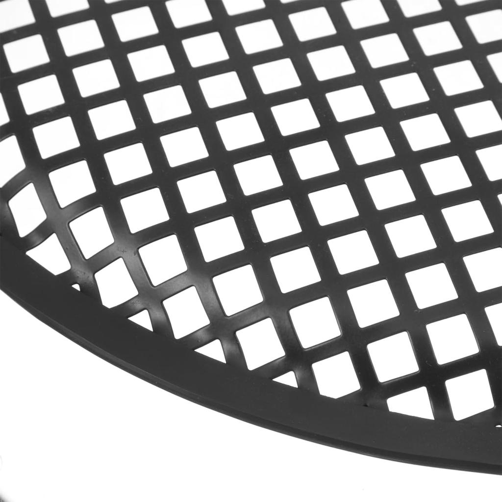 LIFKOME Set of Speaker Grille Covers for Car Universal and 2-Piece Speakers, Black, Repair, Replacement, Decorative, 12-Inch