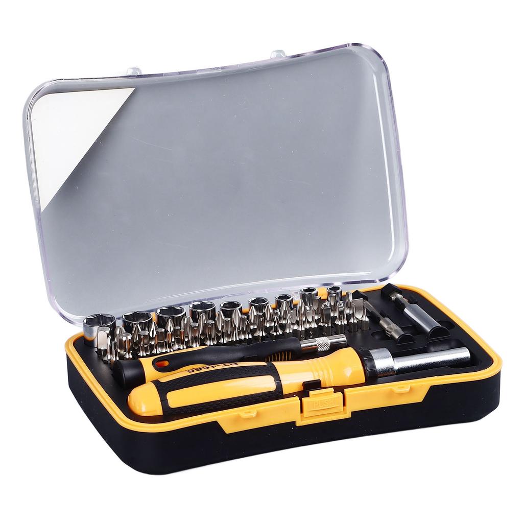 65-teiliges Schraubendreher-Set Multi-Bits Reparatur-Schraubendreher-Kit für Elektronik Möbel Automobil