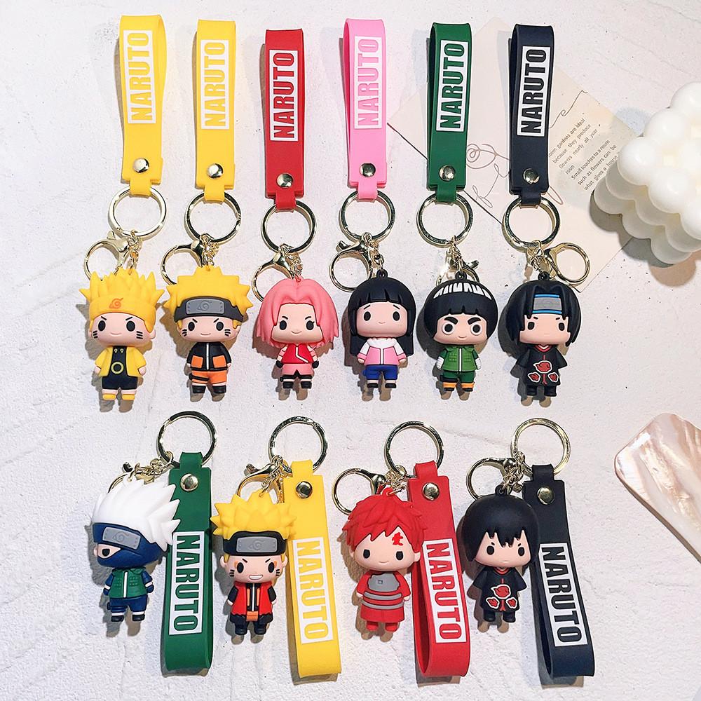 Naruto Cute Soft Rubber Keychain Collectible Key Accessory Perfect Gifts For