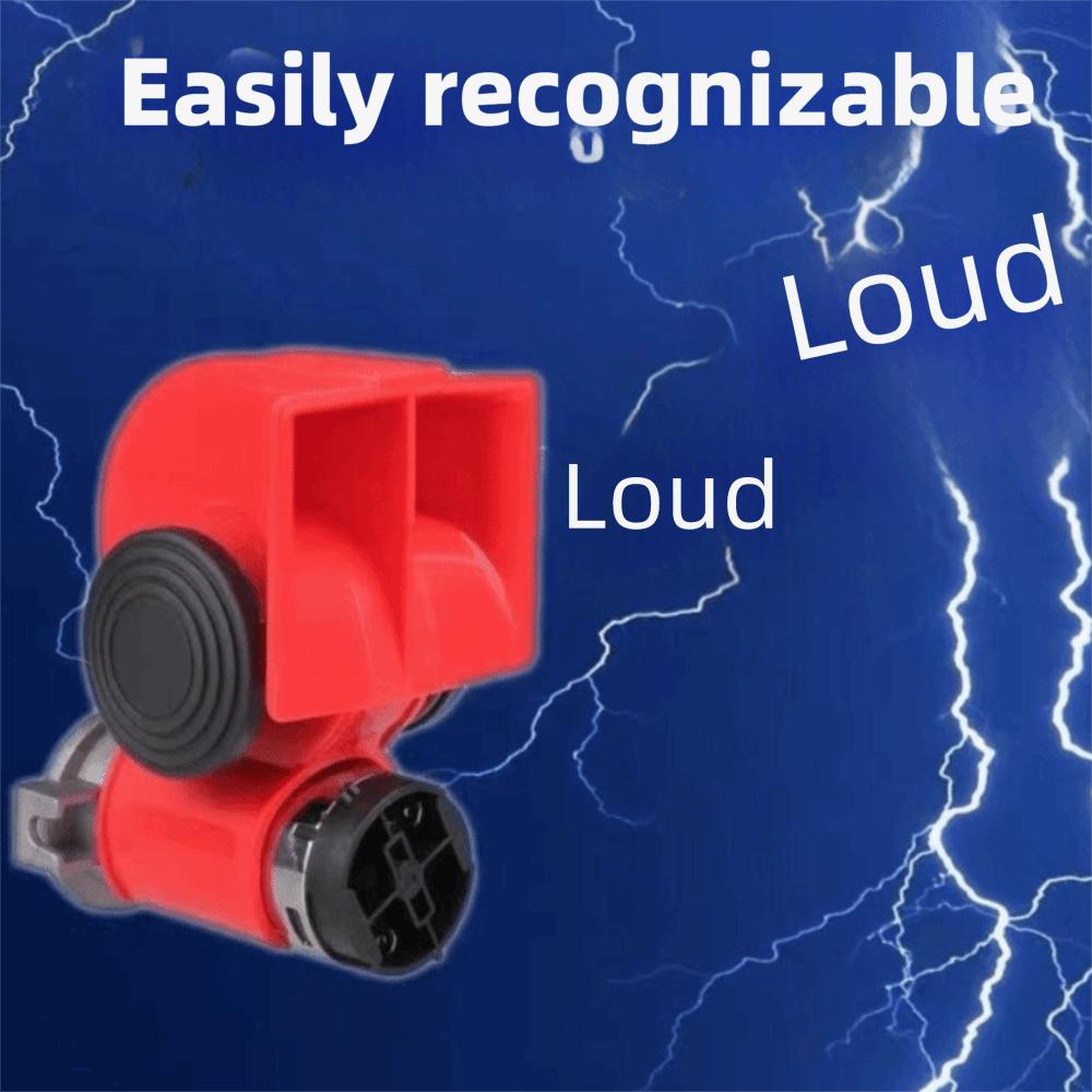 Snail Design Car Horn High Decibel Air Pump Horn Loud Horn Motorcycle Horn
