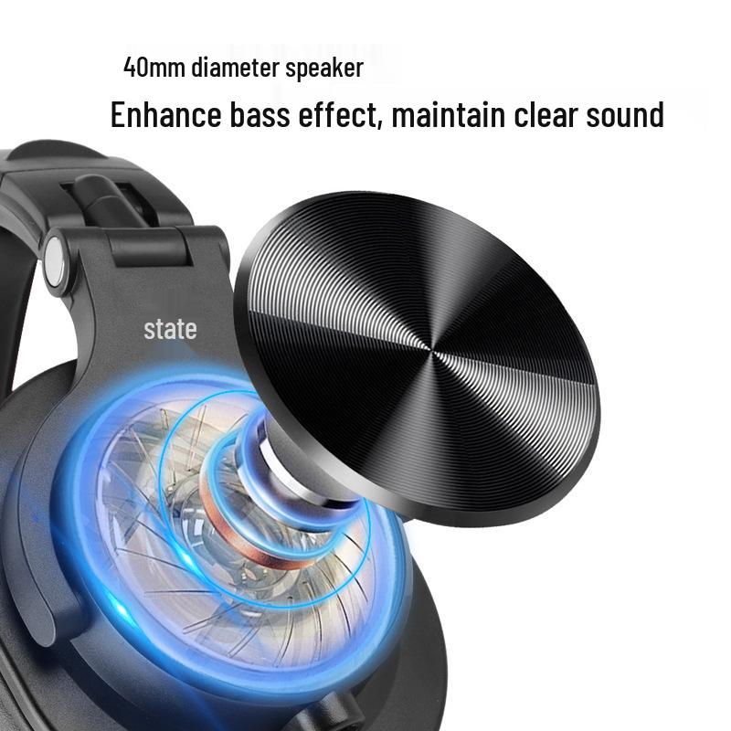 OneOdio DJ Monitoring Wired Over-Ear Headphones with Mic for Studio & Computer