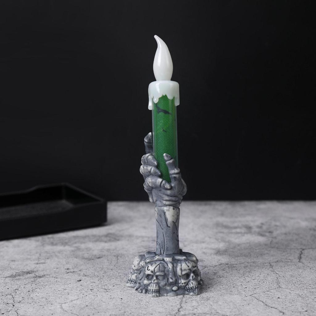 Ghost Festival Halloween Candle Holder Night Light Decor