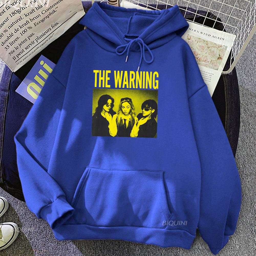 

Hip Hop Rock Band Graphic Hoodies The Warning Heavy Mental Style Sweatshirts Sudaderas Hombre Hooded Mens Top S
