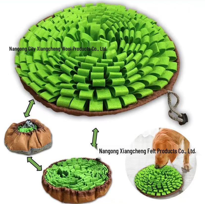 Anti-Choke Slow-Feeding Snuffle Mat for Dogs - Decompression & Training Blanket