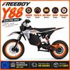 FREEBOY Y88 Electric Bike, 3000W Motor, 48V 30Ah Battery, 55KM/H, 14"/12" Fat Tires, Hydraulic Brakes