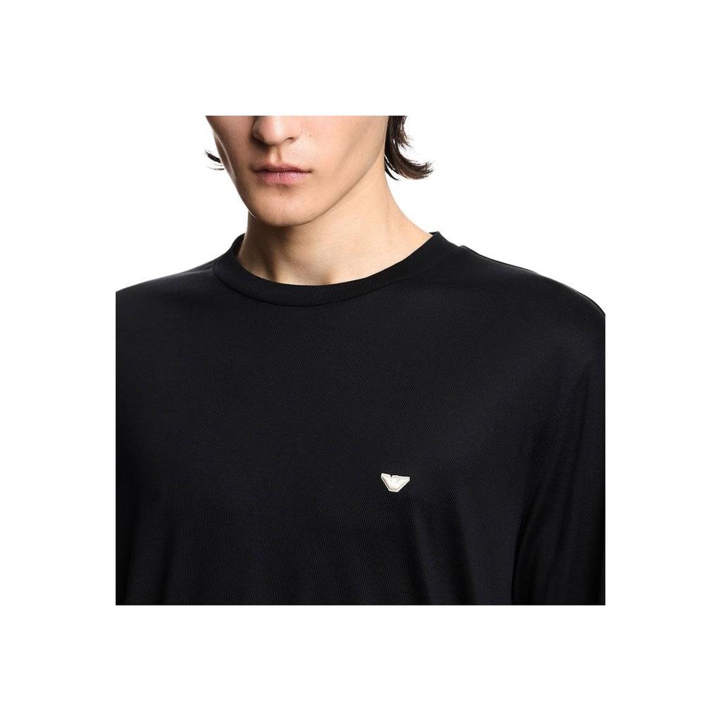 Emporio Armani Essentials Series Round Neck Short Sleeve T-Shirt With Embossed Eagle Embroidery Men tops EM004592-AF13747-UC001