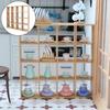 Handmade En Rack 4-Layers 16- Display Organizer Stand :12 Decorative