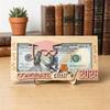 Graduation Money Holder, Class of 2026 Grad Card Gift Box, Wooden Cash Money Envelope Holder for High School College Graduates