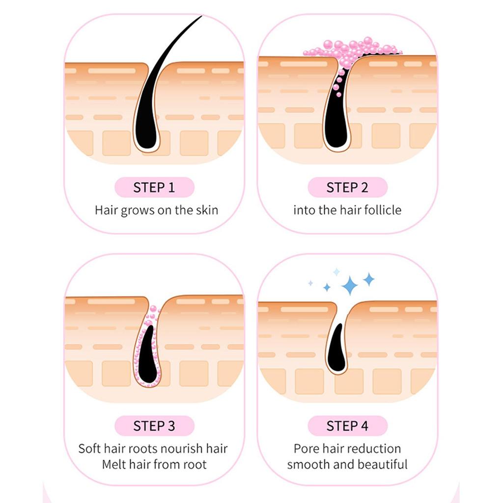 Hair Removal Cream Painless Depilatory Cream Whitening Hair Armpit Legs Body Care Skin Women Fo B8I9