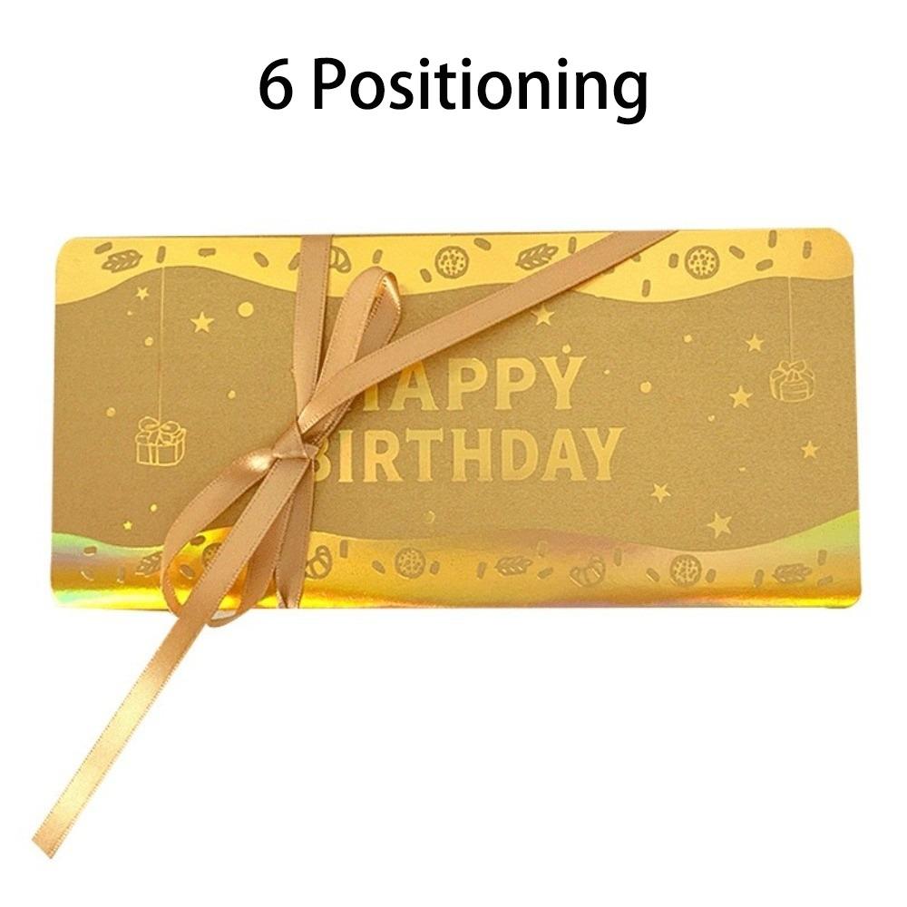 

3D Birthday Red Envelope Greeting Card Birthday Red Envelope Multiple Card Slots New Year s Money Red Envelope Foldable