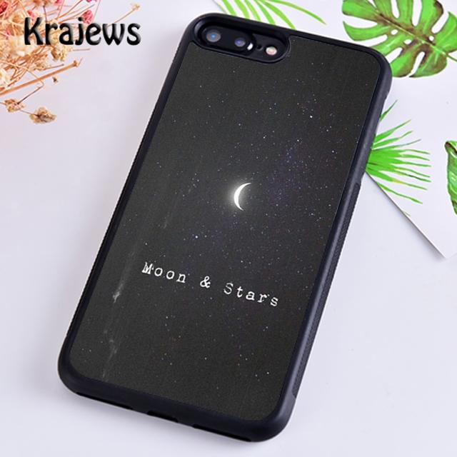 Krajews Moon Space Lunar Eclipse Planet Soft Phone Case For iPhone 17 Air 16 15 14 plus 11 12 13 pro max coque Fundas