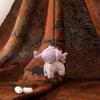 Silk Handmade Little Elephant Charm Pendant - Cute Gift for Friends